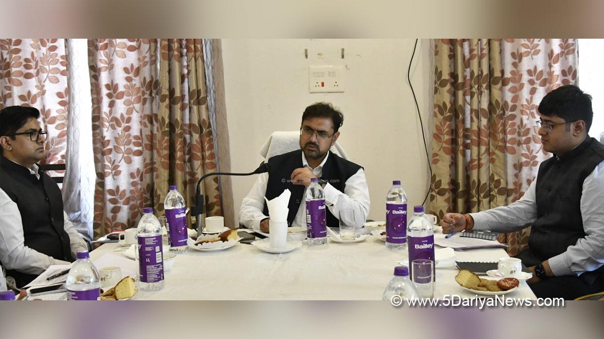 Satish Sharma, Srinagar, Jammu and Kashmir National Conference, National Conference, Kashmir, Jammu And Kashmir, Jammu, Shri Amarnath Ji Yatra, Shri Amarnathji Yatra 2025, Amarnathji Yatra, Amarnathji Yatra 2025, Shri Amarnath Ji Pilgrimage, Shri Amarnathji Shrine Board, SASB, SANJY 2025, Baltal Base Camp, Jatin Kishore, Ganderbal, Deputy Commissioner Ganderbal, Dr Owais Ahmad, Dr Owais Ahmed
