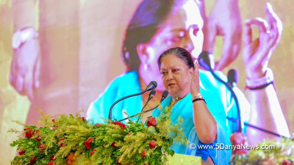 Vasundhara Raje, Vasundhara Raje, Jaipur, Rajasthan, BJP, Bharatiya Janata Party, BJP Rajasthan