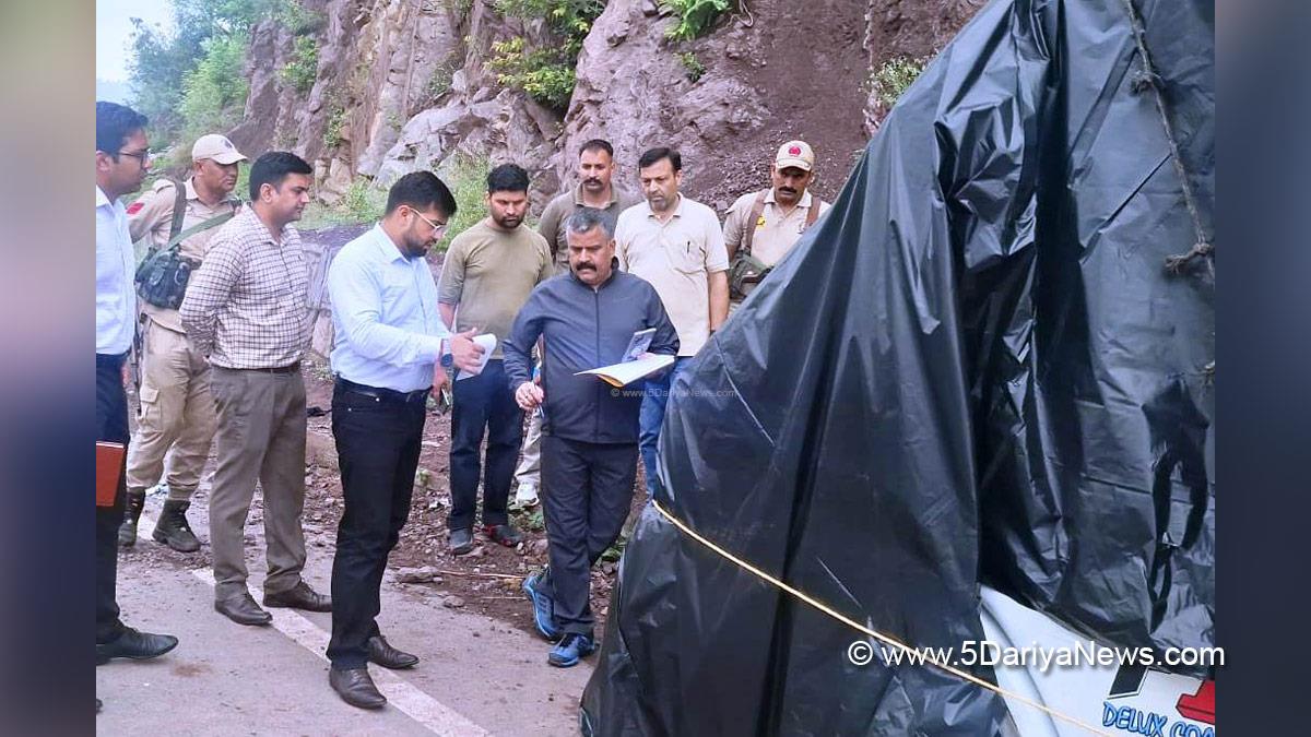 Abhishek Sharma, Rajouri, DDC Rajouri, District Development Commissioner Rajouri, Kashmir, Jammu And Kashmir, Jammu, District Administration Rajouri, Chingus Road Mishap