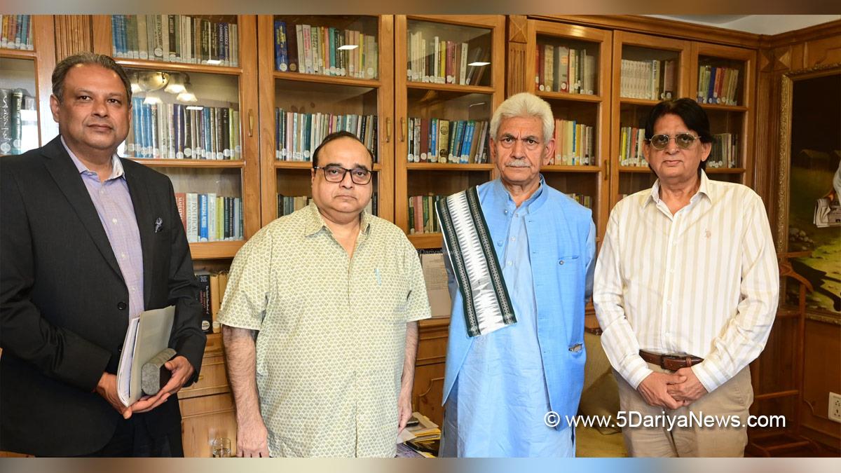 Manoj Sinha, Lieutenant Governor JK, Raj Bhavan, Jammu, Srinagar, Kashmir, Jammu And Kashmir, Raj Kumar Santoshi