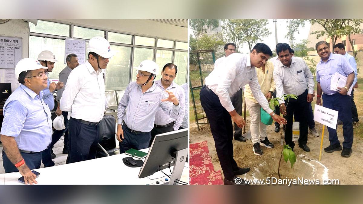 Dr Saket Kumar, Haryana Admin, Haryana, Haryana Power Generation Corporation Limited, HPGCL, Panipat, Panipat Thermal Power Station, PTPS