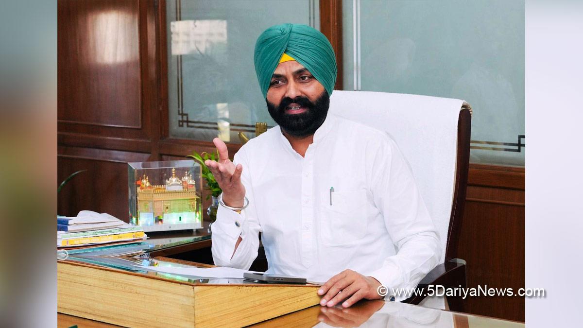 Laljit Singh Bhullar, AAP, Aam Aadmi Party, Aam Aadmi Party Punjab, AAP Punjab, Government of Punjab, Punjab Government