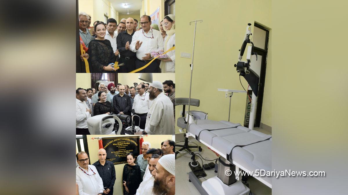 Pankaj Kumar Sharma, Kishtwar, DDC Kishtwar, District Development Commissioner Kishtwar, Kashmir, Jammu And Kashmir, Jammu, District Administration Kishtwar, Shagun Parihar, MLA Kishtwar