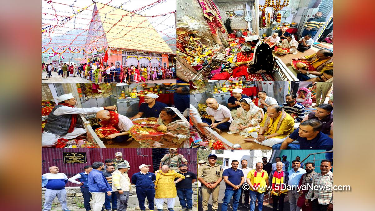 Pankaj Kumar Sharma, Kishtwar, DDC Kishtwar, District Development Commissioner Kishtwar, Kashmir, Jammu And Kashmir, Jammu, District Administration Kishtwar, Shri Machail Mata Yatra, Shri Machail Mata Yatra 2025