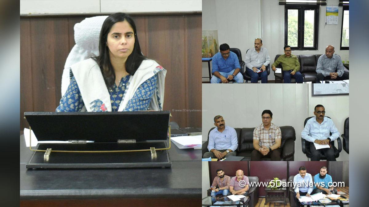 Nidhi Malik, Reasi, Deputy Commissioner Reasi, Kashmir, Jammu And Kashmir, Jammu, District Administration Reasi, District Mineral Foundation, DMF