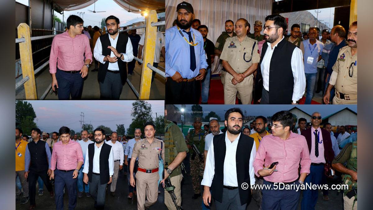 Akshay Labroo, Srinagar, Deputy Commissioner Srinagar, Kashmir, Jammu And Kashmir, District Administration Srinagar, Faz Lul Haseeb, Commissioner SMC, Srinagar Municipal Corporation, SMC, Shri Amarnath Ji Yatra, Shri Amarnathji Yatra 2025, Amarnathji Yatra, Amarnathji Yatra 2025, Shri Amarnath Ji Pilgrimage, Shri Amarnathji Shrine Board, SASB, SANJY 2025