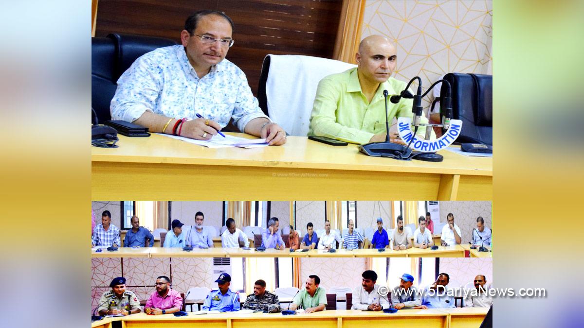 Pankaj Kumar Sharma, Kishtwar, DDC Kishtwar, District Development Commissioner Kishtwar, Kashmir, Jammu And Kashmir, Jammu, District Administration Kishtwar, Sarthal Devi Ji Yatra