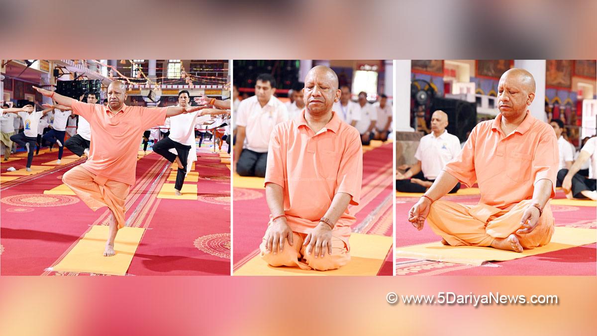 Yogi Adityanath, Lucknow, Uttar Pradesh, BJP, Bharatiya Janata Party, Chief Minister of Uttar Pradesh, 11th International Day of Yoga, International Day of Yoga, Yoga Day, International Day of Yoga 2025