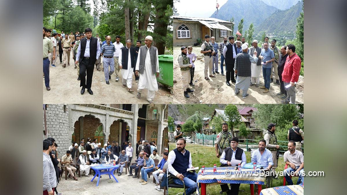 Jatin Kishore, Ganderbal, Deputy Commissioner Ganderbal, Kashmir, Jammu And Kashmir, Jammu, District Administration Ganderbal