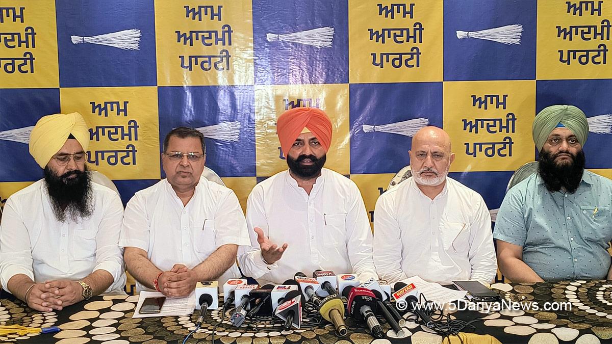Laljit Singh Bhullar, AAP, Aam Aadmi Party, Aam Aadmi Party Punjab, AAP Punjab, Government of Punjab, Punjab Government, Baltej Pannu, Baltej Singh Pannu, Neel Garg
