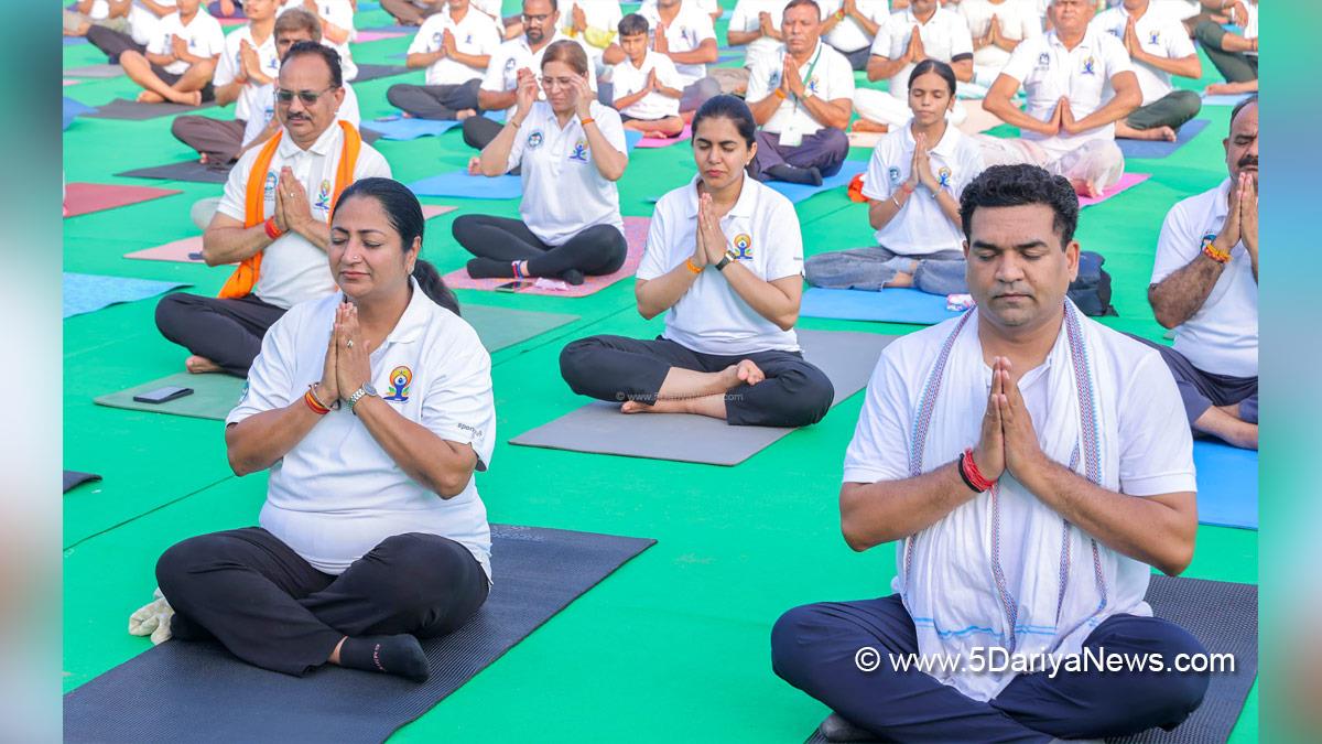 Rekha Gupta, Bharatiya Janata Party, BJP, BJP Delhi, Chief Minister of Delhi, Delhi CM, 11th International Day of Yoga, International Day of Yoga, Yoga Day, International Day of Yoga 2025