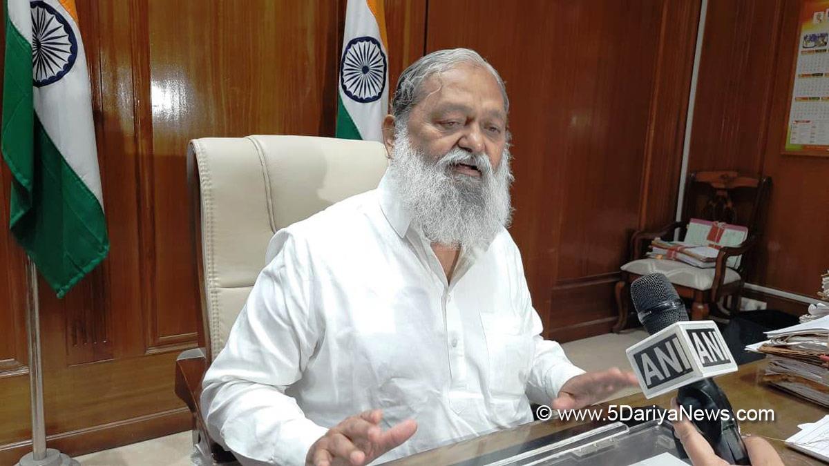 Anil Vij, Haryana, Ambala, Bharatiya Janata Party, BJP, BJP Haryana