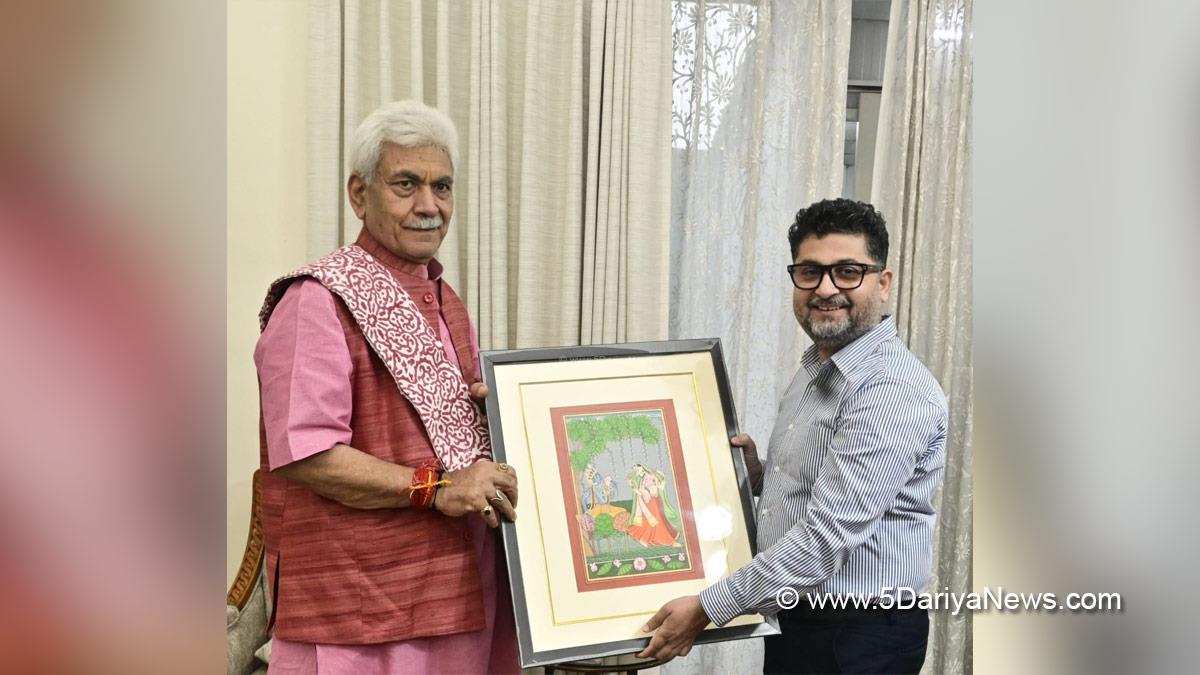 Manoj Sinha, Lieutenant Governor JK, Raj Bhavan, Jammu, Srinagar, Kashmir, Jammu And Kashmir, Sandeep Sharma