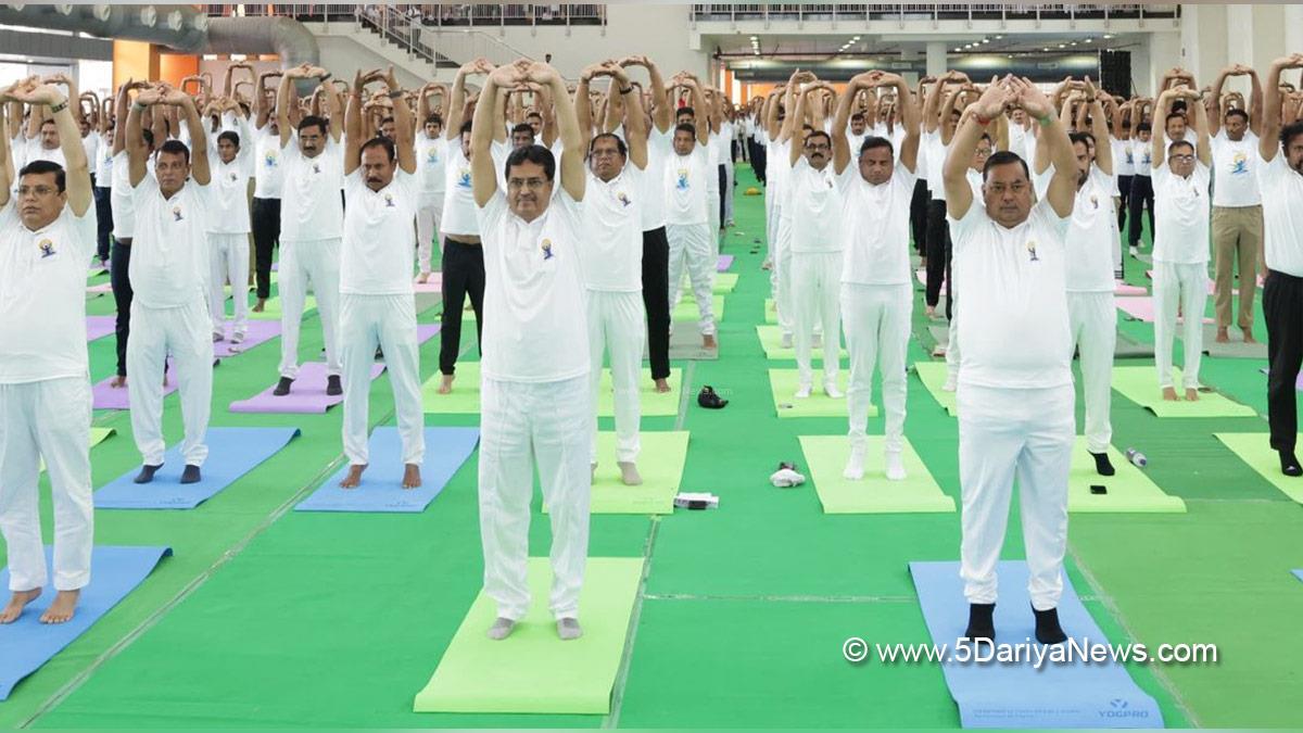 Manik Saha, Agartala, BJP, Bharatiya Janata Party, Tripura, Chief Minister of Tripura, 11th International Day of Yoga, International Day of Yoga, Yoga Day, International Day of Yoga 2025