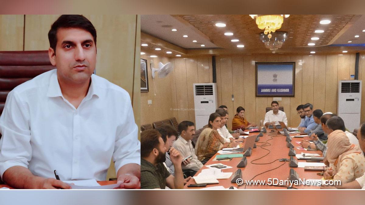 Mohammad Aijaz Asad, Kashmir, Jammu And Kashmir, Jammu, Secretary, Rural Development Department and Panchayati Raj, Mahatma Gandhi National Rural Employment Guarantee Act, MGNREGA