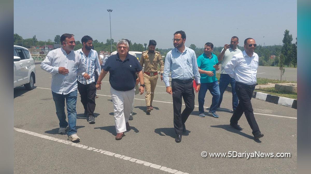 Vishesh Mahajan, Vishesh Paul Mahajan, Transport Commissioner JK, Jammu And Kashmir, Jammu, Kulgam, Ramban