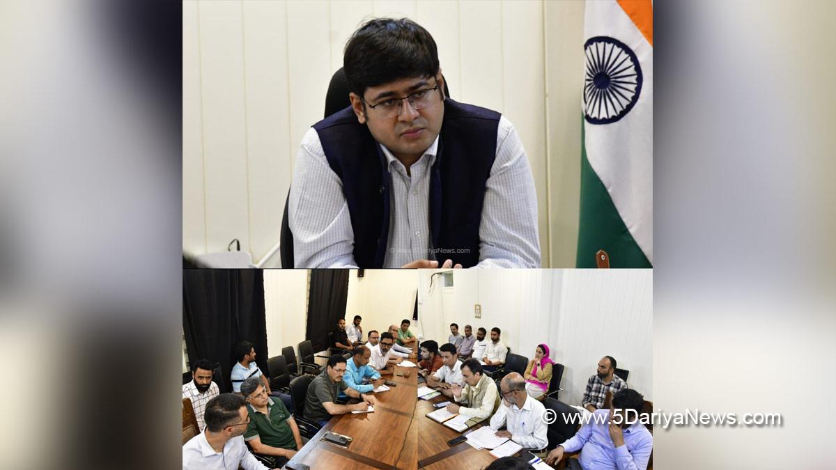 Jatin Kishore, Ganderbal, Deputy Commissioner Ganderbal, Kashmir, Jammu And Kashmir, Jammu, District Administration Ganderbal, Shri Amarnath Ji Yatra, Shri Amarnathji Yatra 2025, Amarnathji Yatra, Amarnathji Yatra 2025, Shri Amarnath Ji Pilgrimage, Shri Amarnathji Shrine Board, SASB, SANJY 2025