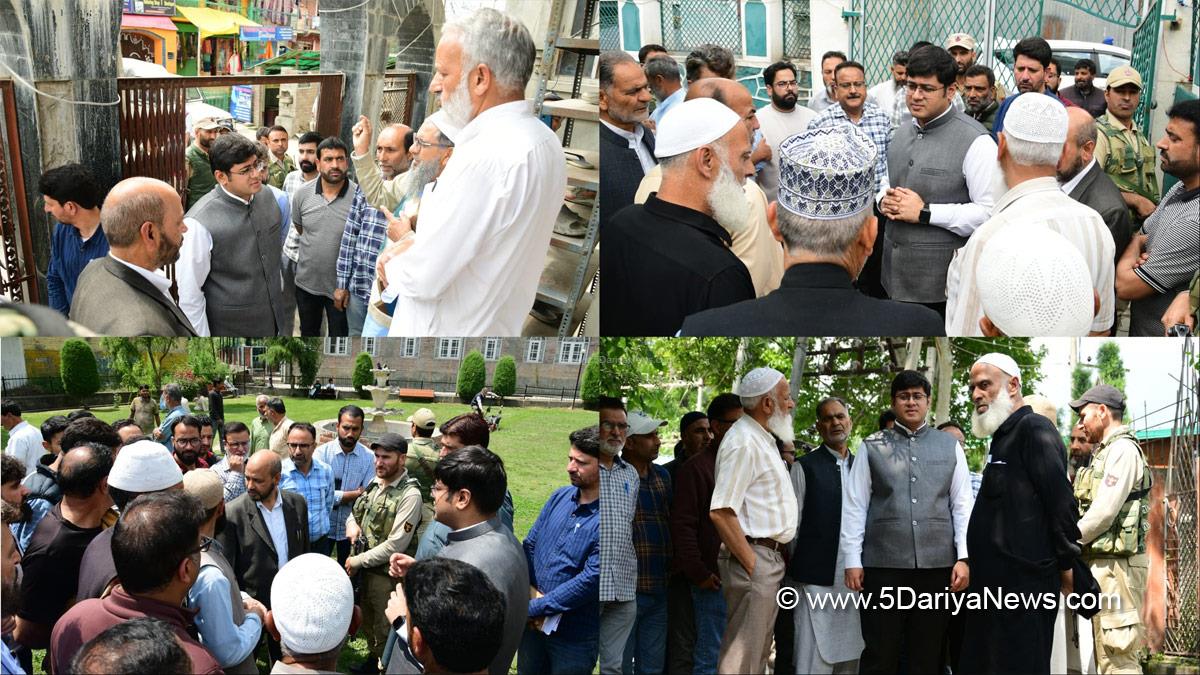 Jatin Kishore, Ganderbal, Deputy Commissioner Ganderbal, Kashmir, Jammu And Kashmir, Jammu, District Administration Ganderbal