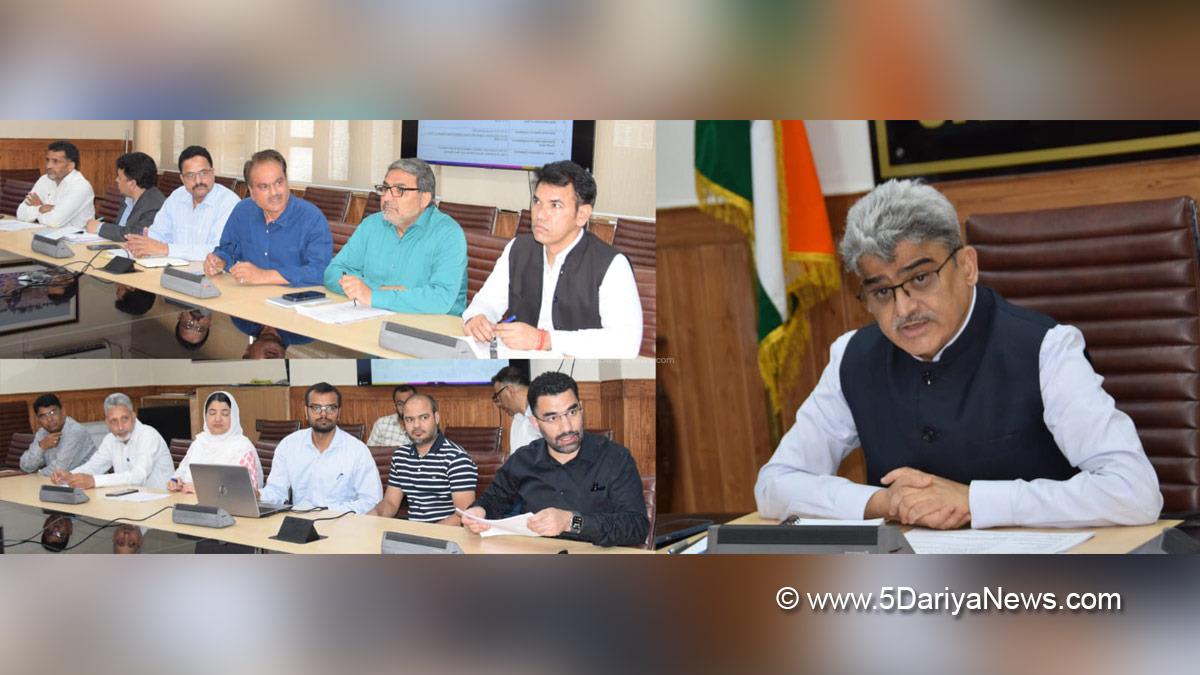 Atal Dulloo, Kashmir, Jammu And Kashmir, Jammu, Chief Secretary Kashmir, AIIMS Kashmir, Vijay Kumar Bidhuri, Srinagar, DDC Kashmir, Divisional Commissioner Kashmir, Dr Syed Abid Rasheed, Dr Syed Abid Rasheed Shah