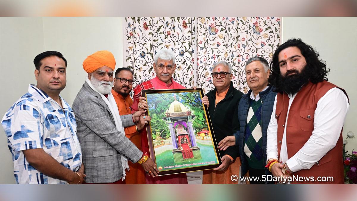 Manoj Sinha, Lieutenant Governor JK, Raj Bhavan, Jammu, Srinagar, Kashmir, Jammu And Kashmir, Mela Kheer Bhawani