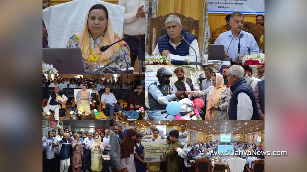 Sakeena Masood, Sakeena Itoo, Jammu and Kashmir National Conference, National Conference, Kashmir, Jammu And Kashmir, Jammu, Manzoor Ahmad Qadri, Bandipora, Deputy Commissioner Bandipora