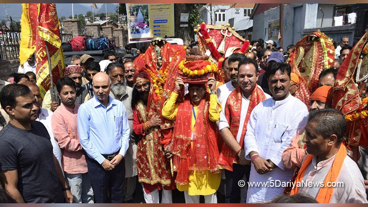 Pankaj Kumar Sharma, Kishtwar, DDC Kishtwar, District Development Commissioner Kishtwar, Kashmir, Jammu And Kashmir, Jammu, District Administration Kishtwar, Shree Hudh Mata and Trisandhya Mata Yatra 2025