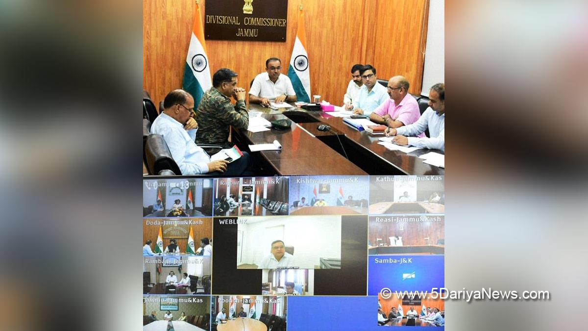 Ramesh Kumar, Jammu, DDC Jammu, Divisional Commissioner Jammu, Kashmir, Jammu And Kashmir, District Administration Jammu, National Highways Authority of India, NHAI, National Highways and Infrastructure Development Corporation Limited, NHIDCL, Border Roads Organization, BRO