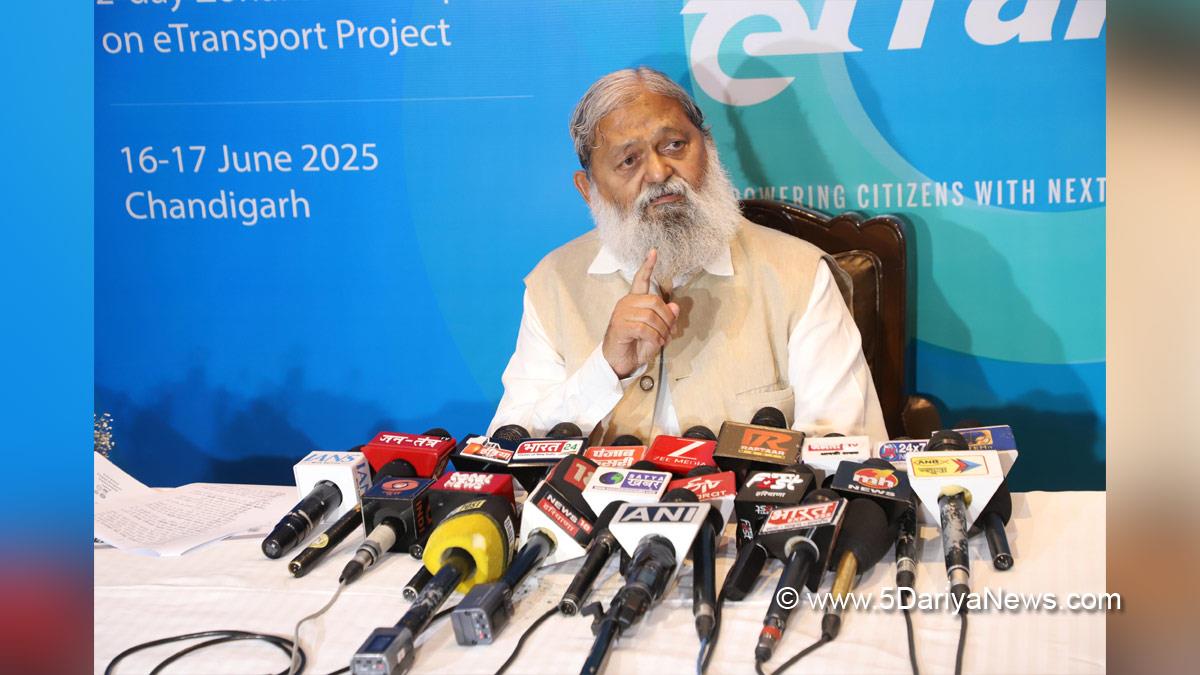 Anil Vij, Haryana, Bharatiya Janata Party, BJP, BJP Haryana