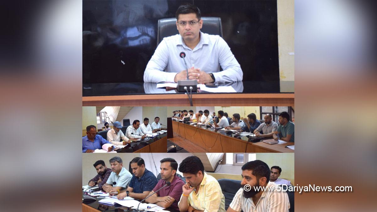 Vikas Kundal, Poonch, Deputy Commissioner Poonch, Kashmir, Jammu And Kashmir, Jammu, District Administration Poonch, Jal Jeevan Mission, JJM