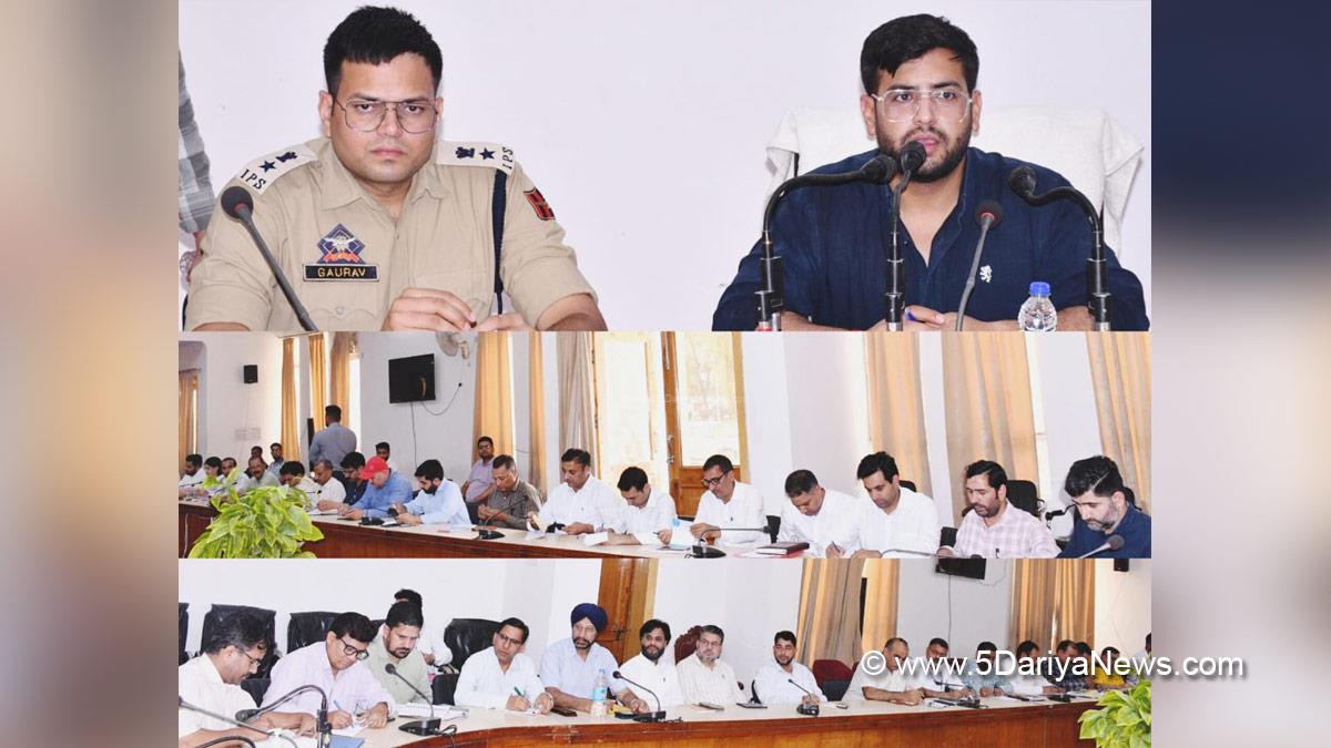 Abhishek Sharma, Rajouri, DDC Rajouri, District Development Commissioner Rajouri, Kashmir, Jammu And Kashmir, Jammu, District Administration Rajouri, International Yoga Day 2025