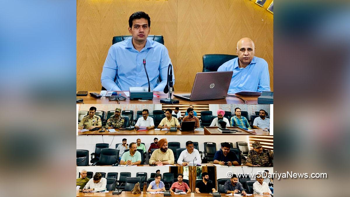 Rakesh Minhas, Dr Rakesh Minhas, Kathua, DDC Kathua, District Development Commissioner Kathua, Kashmir, Jammu And Kashmir, Jammu, District Administration Kathua