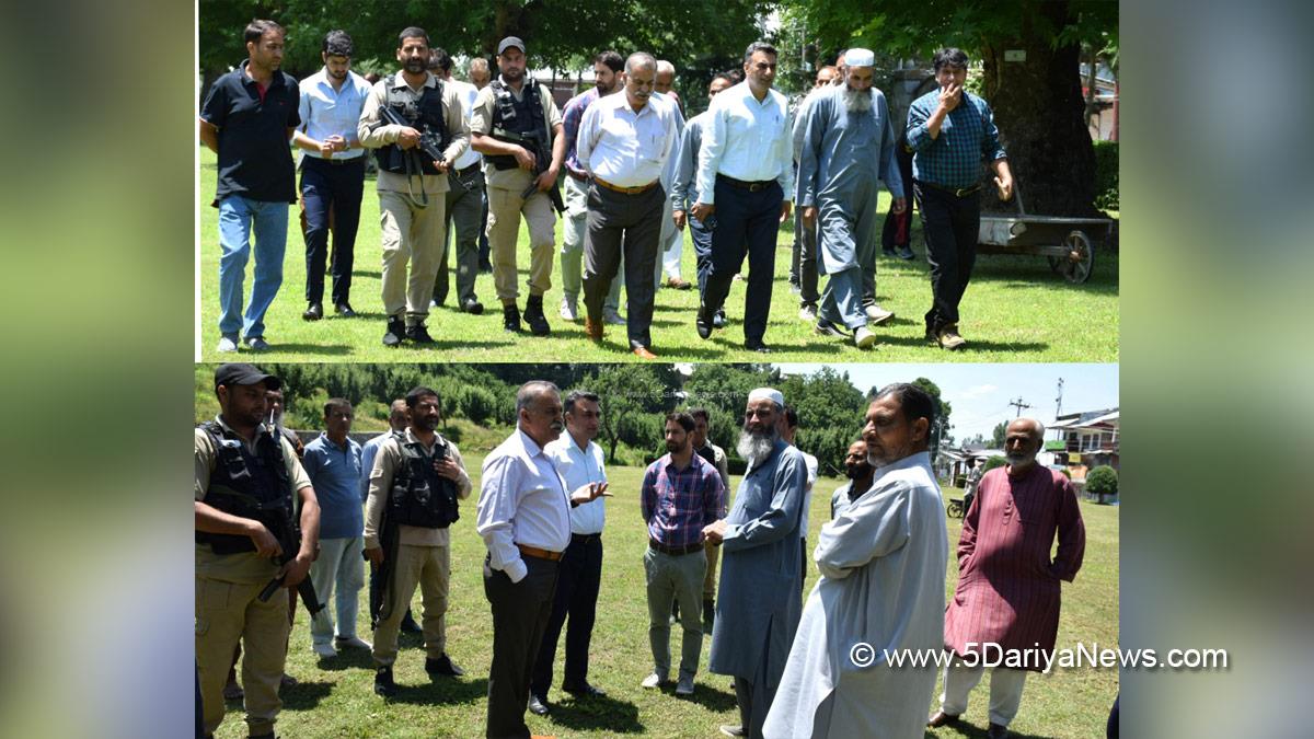 Manzoor Ahmad Qadri, Bandipora, Deputy Commissioner Bandipora, Kashmir, Jammu And Kashmir, Jammu, District Administration Bandipora