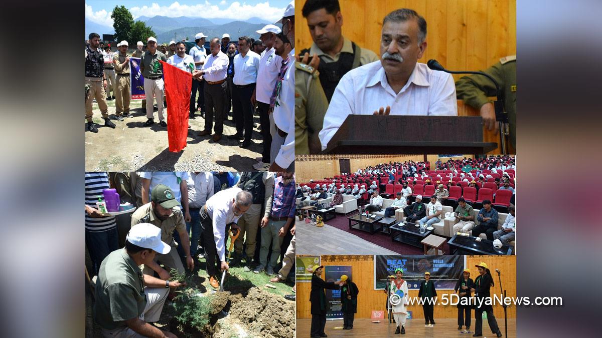 Manzoor Ahmad Qadri, Bandipora, Deputy Commissioner Bandipora, Kashmir, Jammu And Kashmir, Jammu, District Administration Bandipora, Wular Conservation and Management Authority, WUCMA, World Environment Day