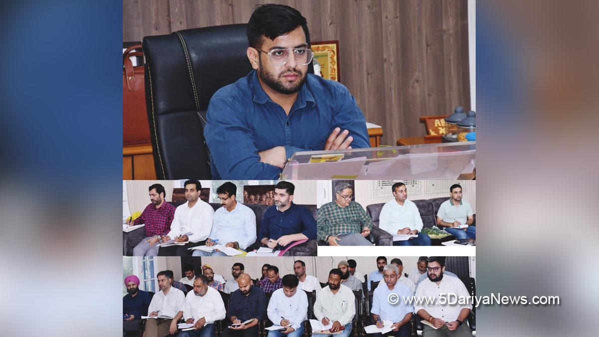 Abhishek Sharma, Rajouri, DDC Rajouri, District Development Commissioner Rajouri, Kashmir, Jammu And Kashmir, Jammu, District Administration Rajouri, World Environment Day