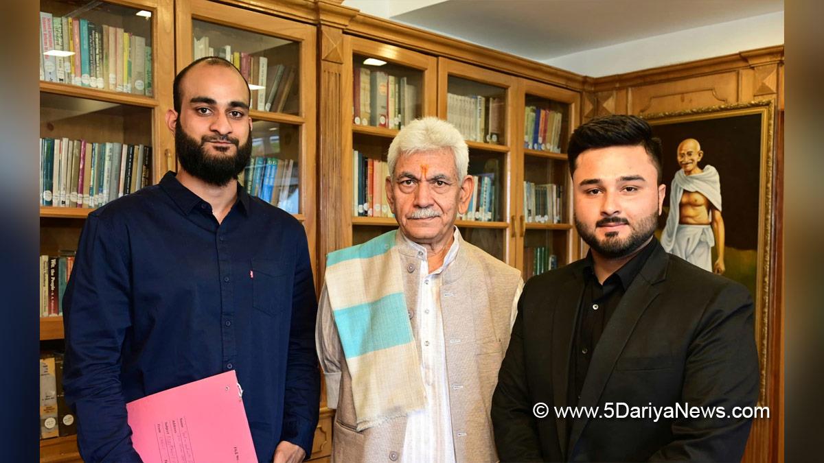 Manoj Sinha, Lieutenant Governor JK, Raj Bhavan, Jammu, Srinagar, Kashmir, Jammu And Kashmir