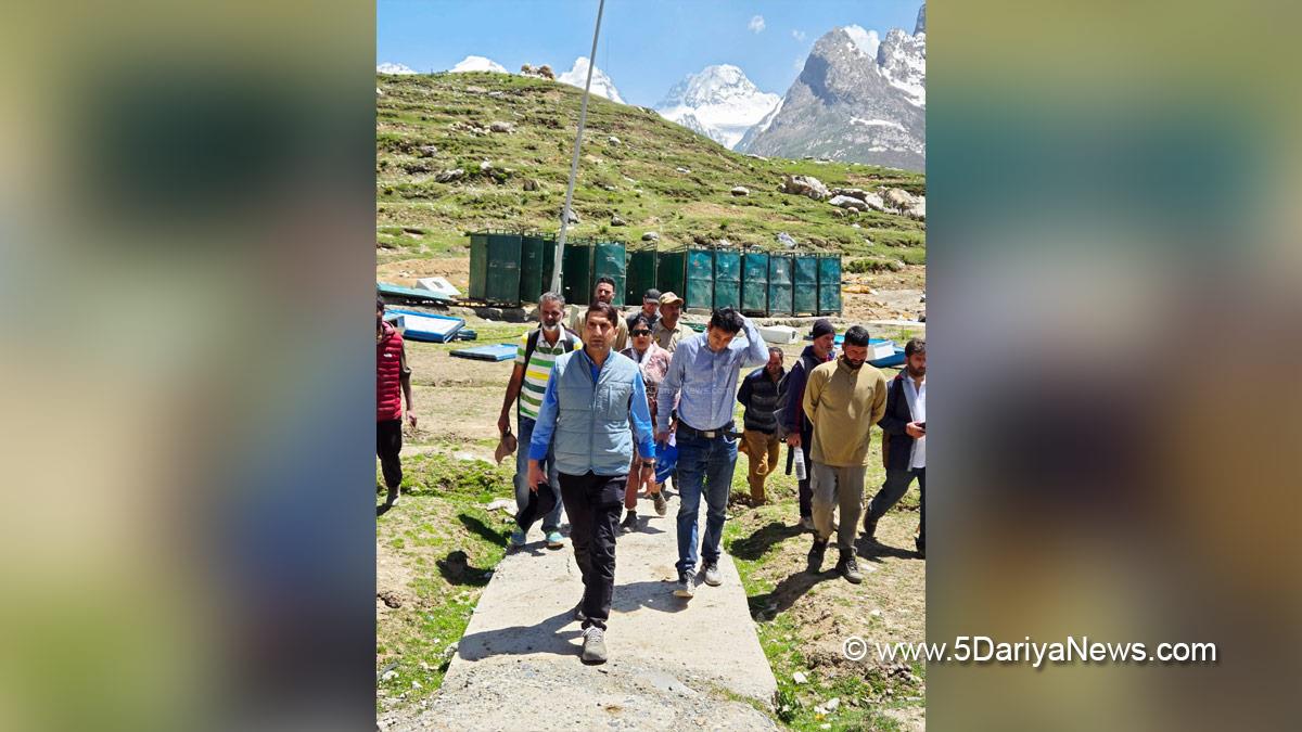 Mohammad Aijaz Asad, Kashmir, Jammu And Kashmir, Jammu, Shri Amarnath Ji Yatra, Shri Amarnathji Yatra 2025, Amarnathji Yatra, Amarnathji Yatra 2025, Shri Amarnath Ji Pilgrimage, Shri Amarnathji Shrine Board, SASB, SANJY 2025