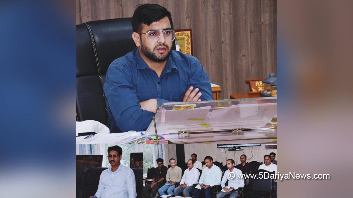 Abhishek Sharma, Rajouri, DDC Rajouri, District Development Commissioner Rajouri, Kashmir, Jammu And Kashmir, Jammu, District Administration Rajouri