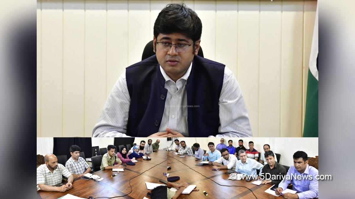 Jatin Kishore, Ganderbal, Deputy Commissioner Ganderbal, Kashmir, Jammu And Kashmir, Jammu, District Administration Ganderbal