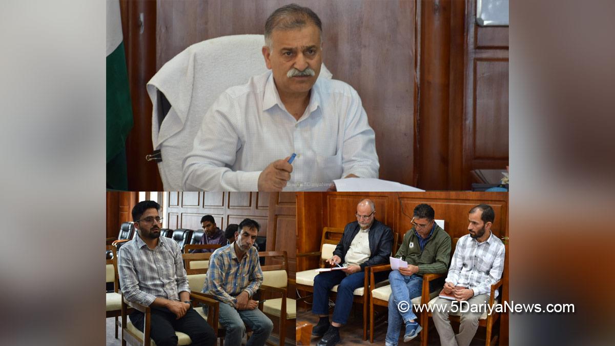 Manzoor Ahmad Qadri, Bandipora, Deputy Commissioner Bandipora, Kashmir, Jammu And Kashmir, Jammu, District Administration Bandipora