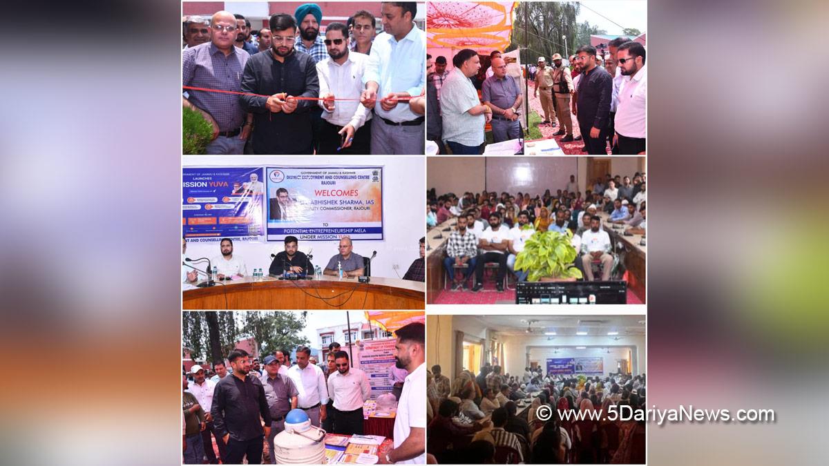 Abhishek Sharma, Rajouri, DDC Rajouri, District Development Commissioner Rajouri, Kashmir, Jammu And Kashmir, Jammu, District Administration Rajouri