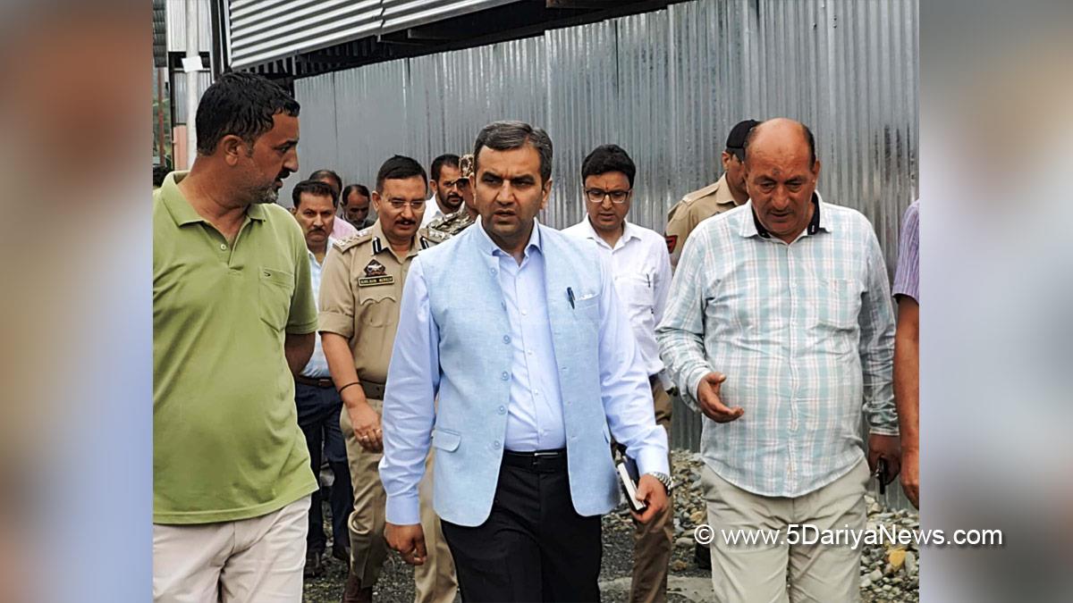 Mohammad Alyas Khan, Ramban, Deputy Commissioner Ramban, Kashmir, Jammu And Kashmir, Jammu, District Administration Ramban, Shri Amarnath Ji Yatra, Shri Amarnathji Yatra 2025, Amarnathji Yatra, Amarnathji Yatra 2025, Shri Amarnath Ji Pilgrimage, Shri Amarnathji Shrine Board, SASB, SANJY 2025