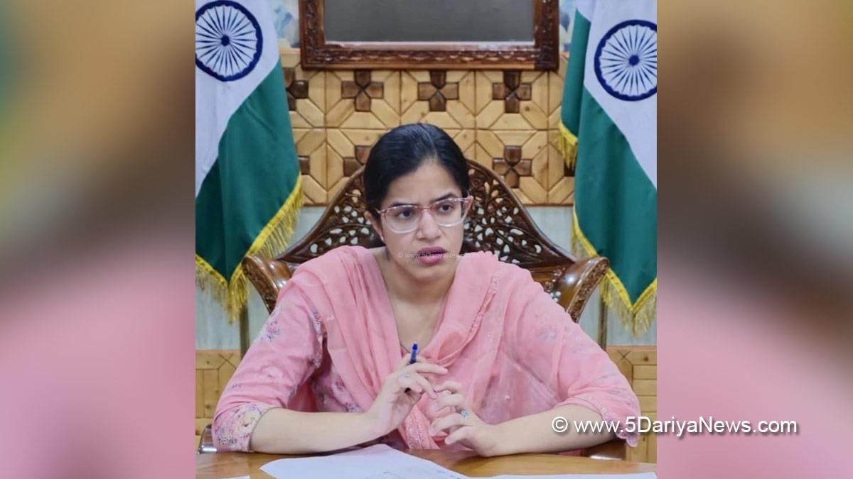 Ayushi Sudan, Kupwara, Deputy Commissioner Kupwara, Kashmir, Jammu And Kashmir, Jammu, District Administration Kupwara