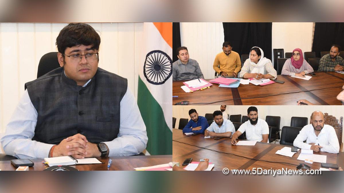 Jatin Kishore, Ganderbal, Deputy Commissioner Ganderbal, Kashmir, Jammu And Kashmir, Jammu, District Administration Ganderbal, District Level Implementation Committee, DLIC, DLIC Ganderbal