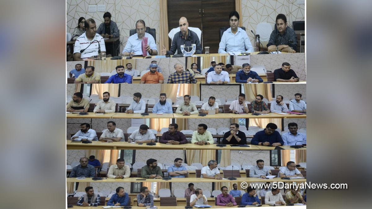Pankaj Kumar Sharma, Kishtwar, DDC Kishtwar, District Development Commissioner Kishtwar, Kashmir, Jammu And Kashmir, Jammu, District Administration Kishtwar
