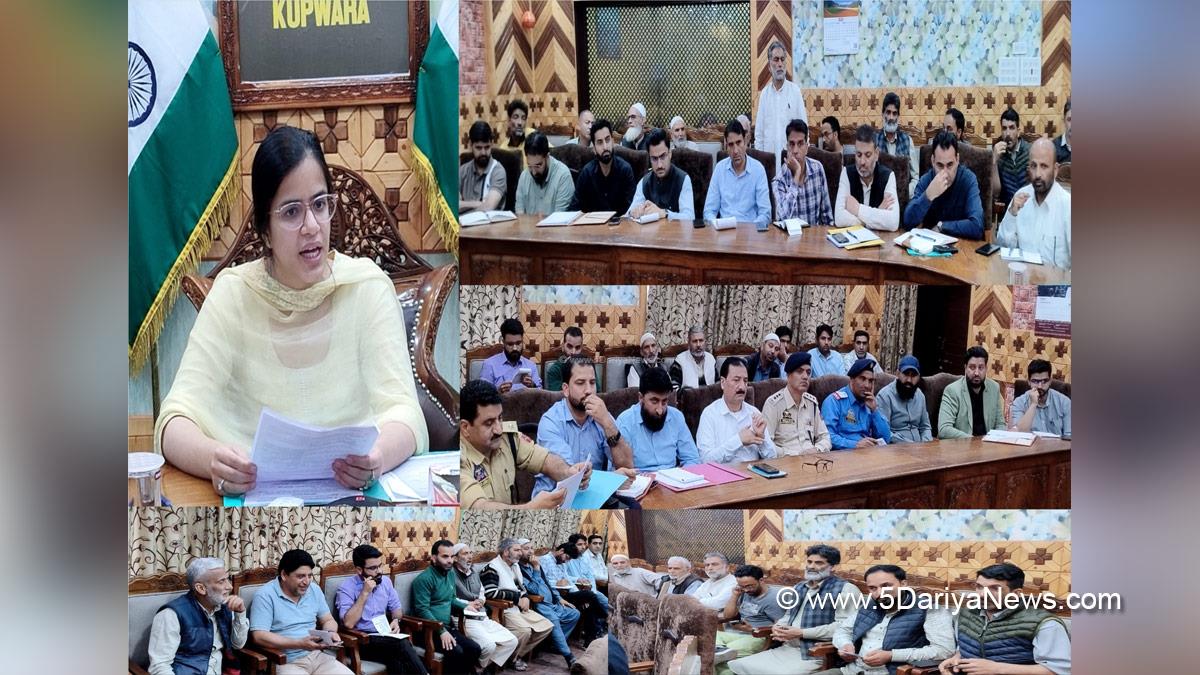 Ayushi Sudan, Kupwara, Deputy Commissioner Kupwara, Kashmir, Jammu And Kashmir, Jammu, District Administration Kupwara