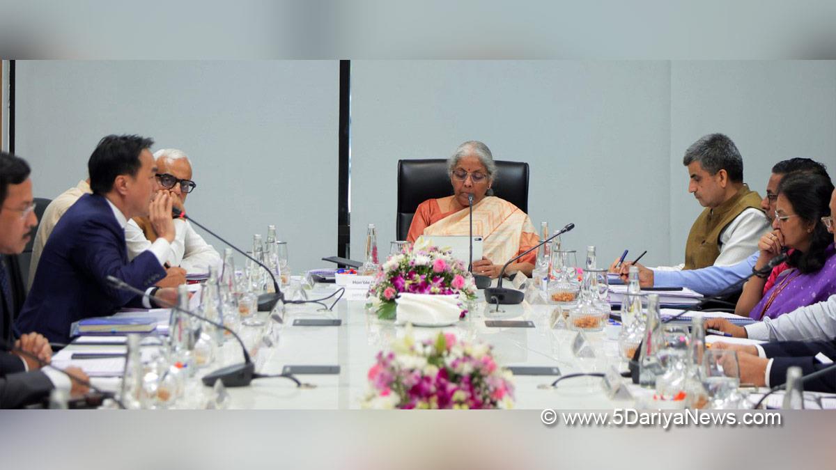 Nirmala Sitharaman, Union Minister for Finance and Corporate Affairs, BJP, Bharatiya Janata Party, International Financial Services Centre, IFSC, GIFT City, Gandhinagar