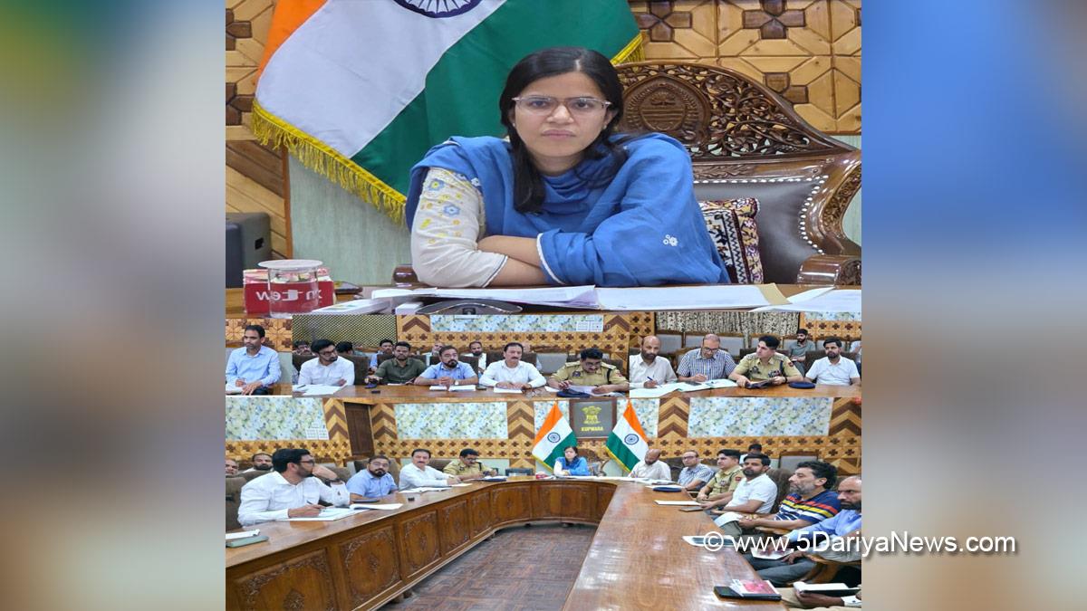 Ayushi Sudan, Kupwara, Deputy Commissioner Kupwara, Kashmir, Jammu And Kashmir, Jammu, District Administration Kupwara