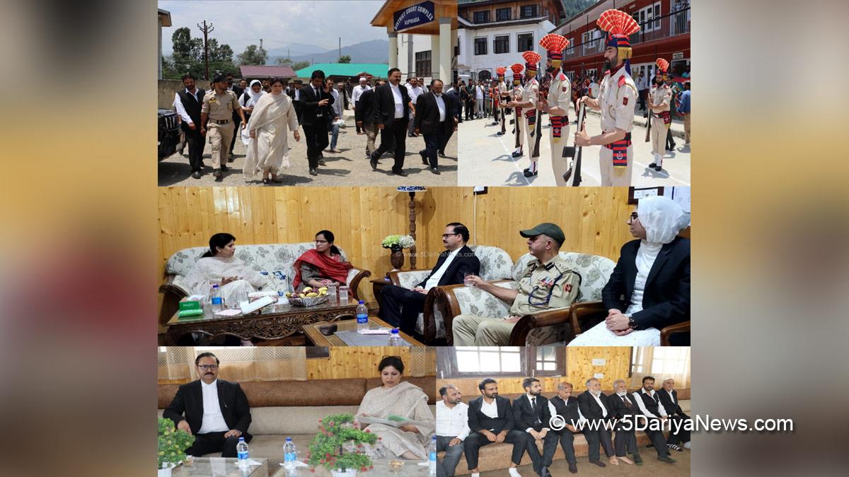 Ayushi Sudan, Kupwara, Deputy Commissioner Kupwara, Kashmir, Jammu And Kashmir, Jammu, District Administration Kupwara, Justice Moksha Khajuria Kazmi