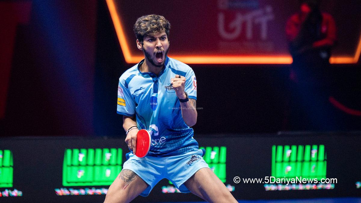 Sports News, Table Tennis, Ahmedabad, Kolkata Thunder Blades, Dempo Goa Challengers