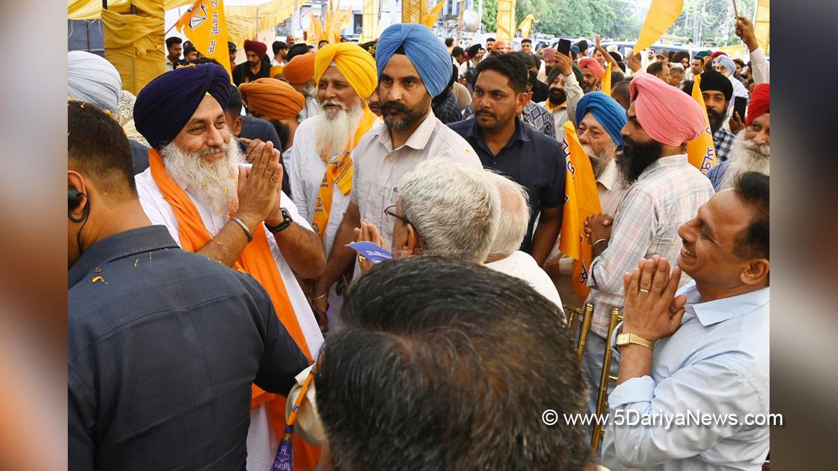 Sukhbir Singh Badal, Shiromani Akali Dal, SAD, Akali Dal